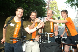 Frischknecht untersttzt Bike-to-Work - mehr Bewegung im Alltag